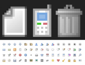 Office Pixel Icons